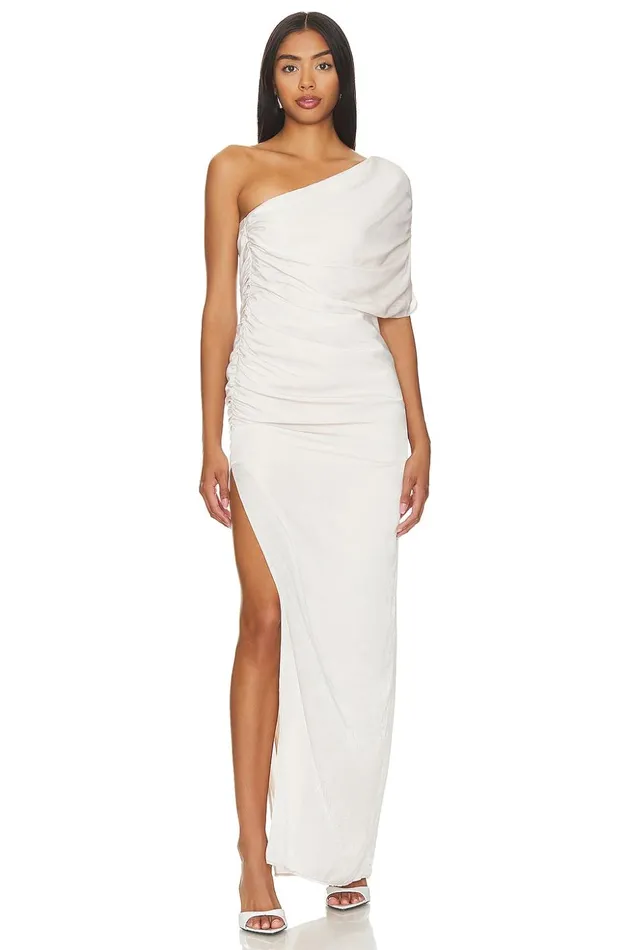 Lovers and Friends Dresses Women Hayden Gown Champagne Beige