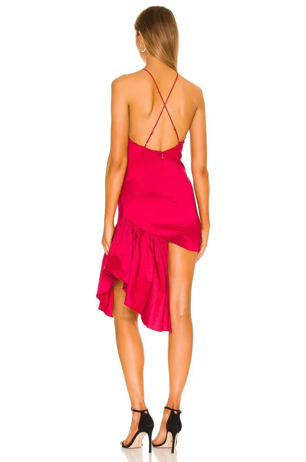 Lovers and Friends Dresses Women Laren Mini Dress Red Lovers and Friends Dresses Women Laren Mini Dress Red