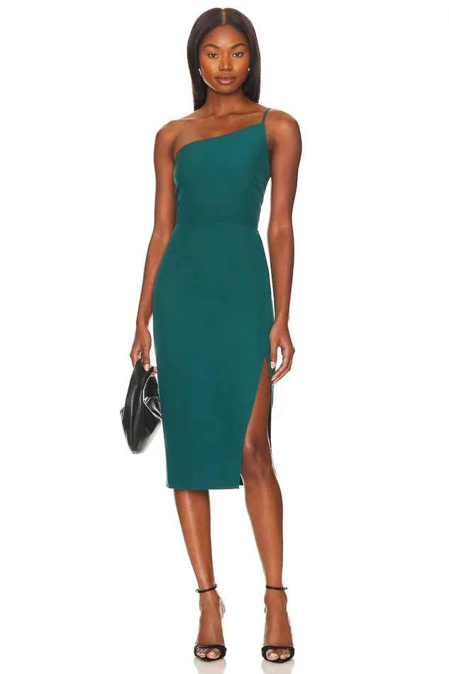 Lovers and Friends Dresses Women Lazo Midi Dress Emerald