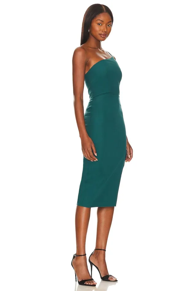 Lovers and Friends Dresses Women Lazo Midi Dress Emerald Lovers and Friends Dresses Women Lazo Midi Dress Emerald
