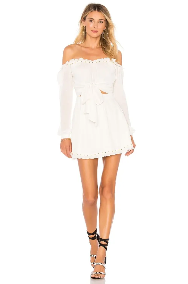 Lovers and Friends Dresses Women Sunrise Dress White Sand