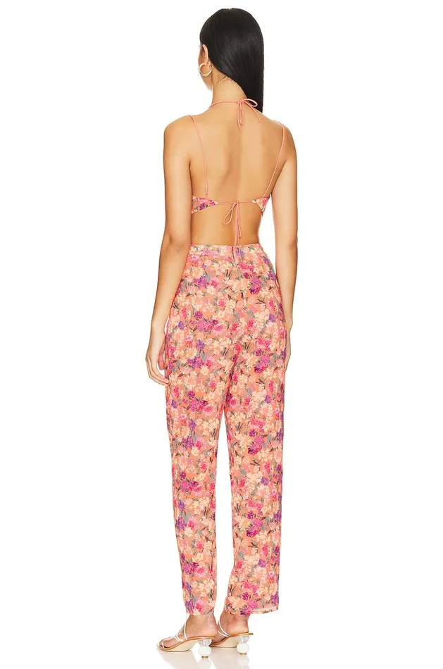 Lovers and Friends Jumpsuits Women Makena Jumpsuit Impressionist Floral Lovers and Friends Jumpsuits Women Makena Jumpsuit Impressionist Floral