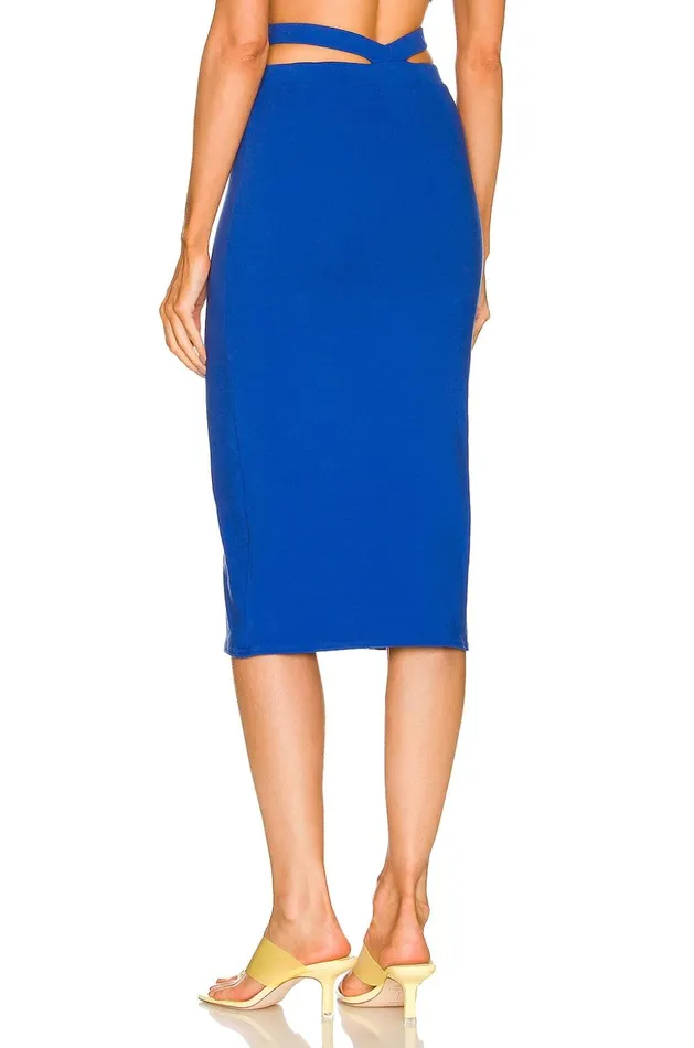 Lovers and Friends Skirts Women Kai Midi Skirt Cobalt Blue Lovers and Friends Skirts Women Kai Midi Skirt Cobalt Blue