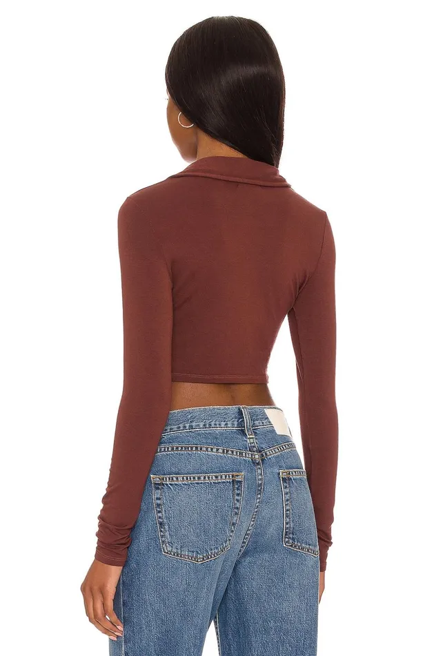 Lovers and Friends Tops Women Bernie Top Brown Lovers and Friends Tops Women Bernie Top Brown