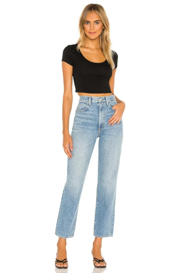 Lovers and Friends Tops Women Coco Tee Black Lovers and Friends Tops Women Coco Tee Black