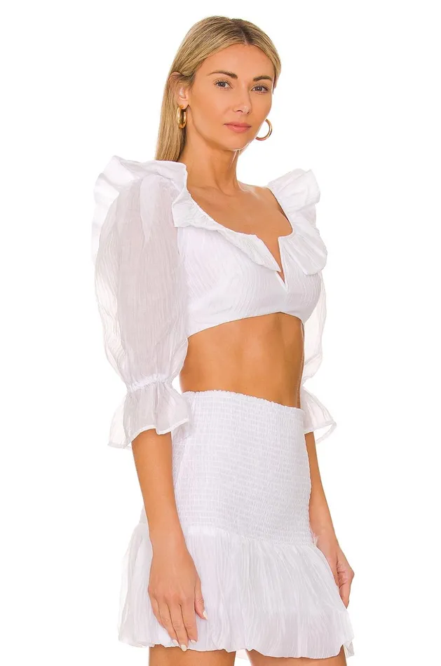 Lovers and Friends Tops Women Fatima Top White Lovers and Friends Tops Women Fatima Top White