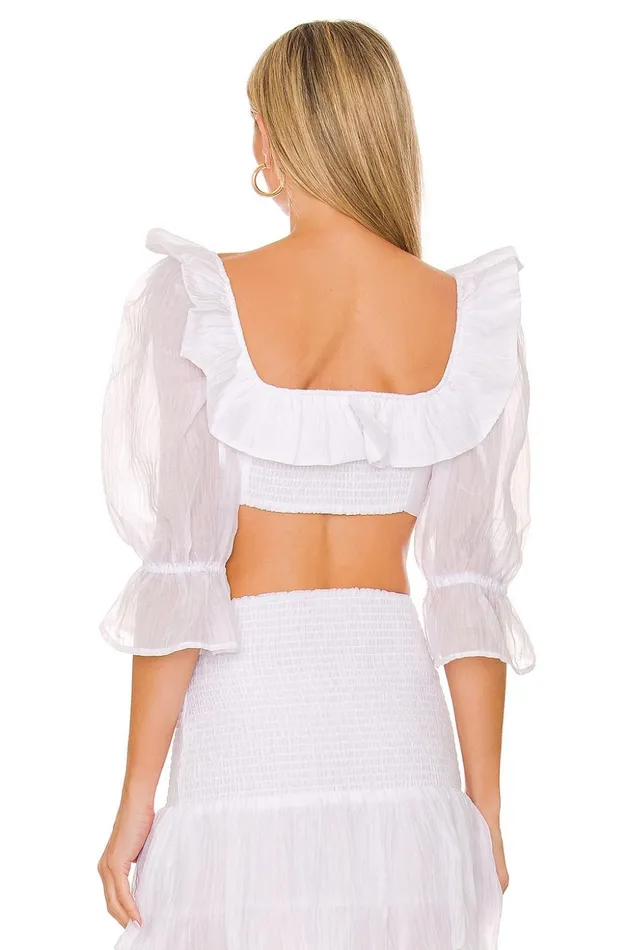 Lovers and Friends Tops Women Fatima Top White Lovers and Friends Tops Women Fatima Top White