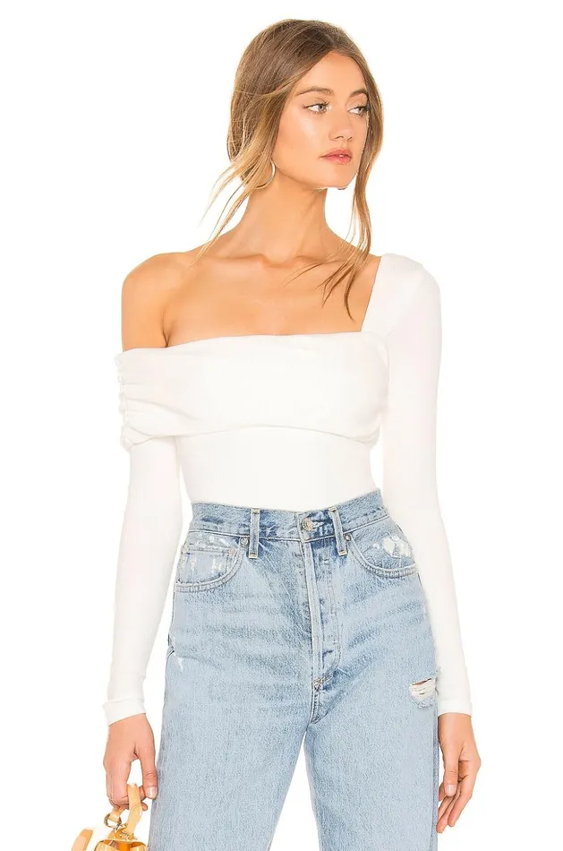 Lovers and Friends Tops Women Florence Bodysuit White