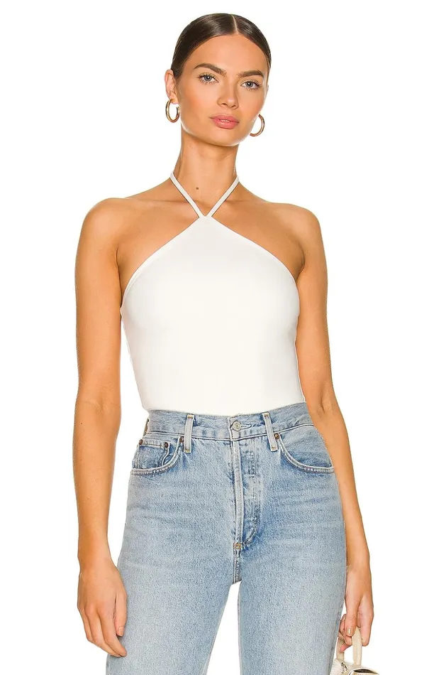 Lovers and Friends Tops Women Jagger Bodysuit White