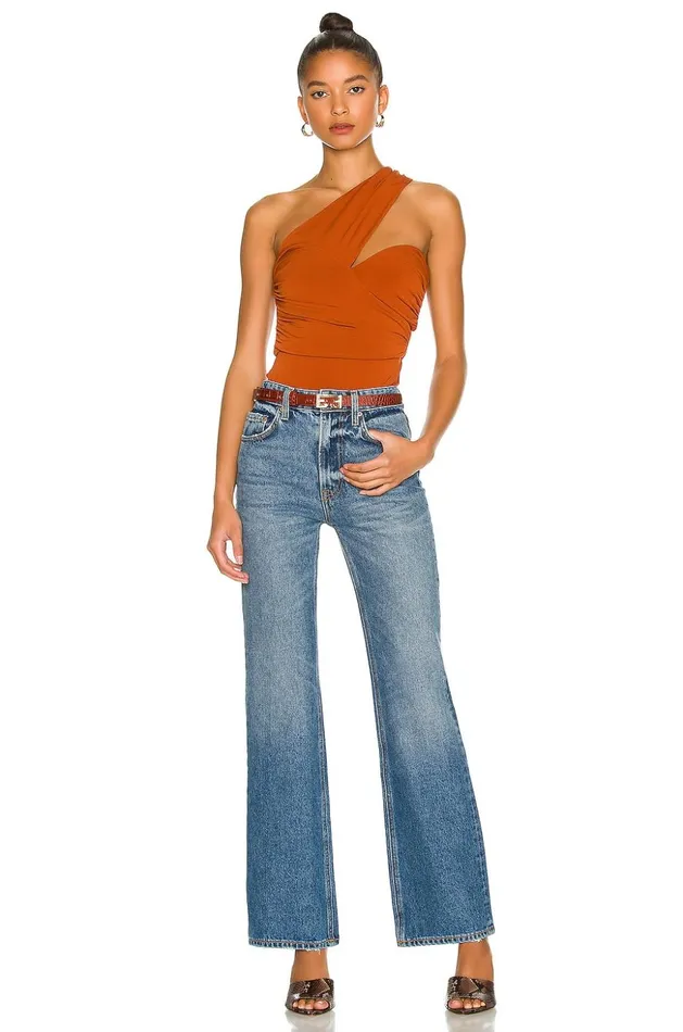 Lovers and Friends Tops Women Liv Bodysuit Ginger Brown Lovers and Friends Tops Women Liv Bodysuit Ginger Brown