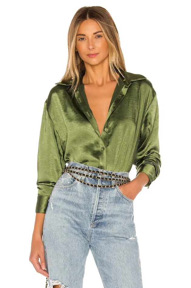Lovers and Friends Tops Women Salina Top Olive Green