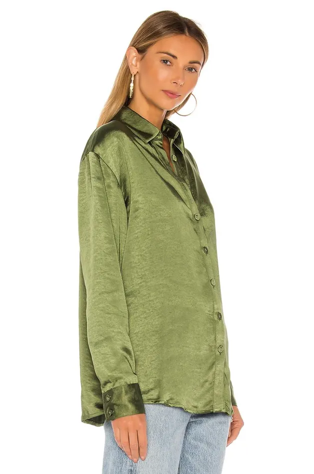 Lovers and Friends Tops Women Salina Top Olive Green Lovers and Friends Tops Women Salina Top Olive Green