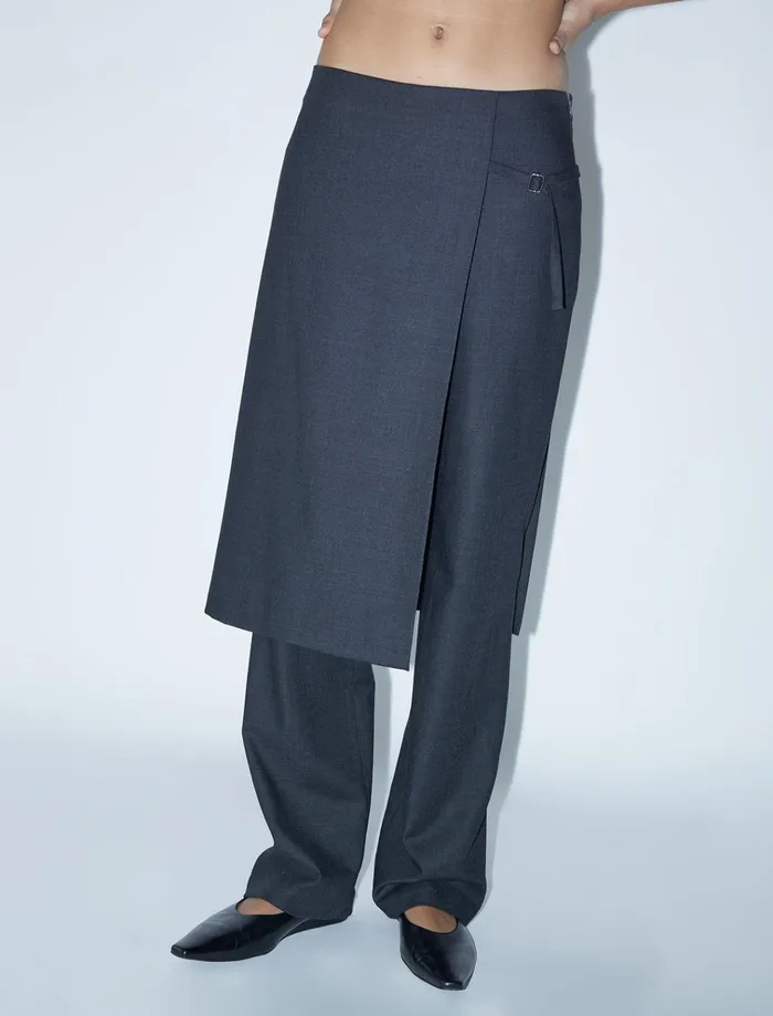 Low Archive Grey Women Paloma Wool Trousers