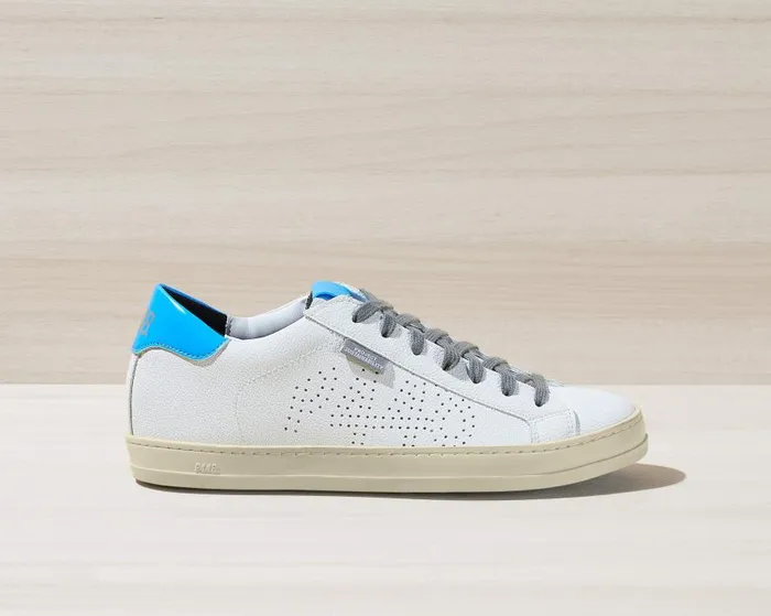 Low Tops Men P448 John Recycled WhiteBlue