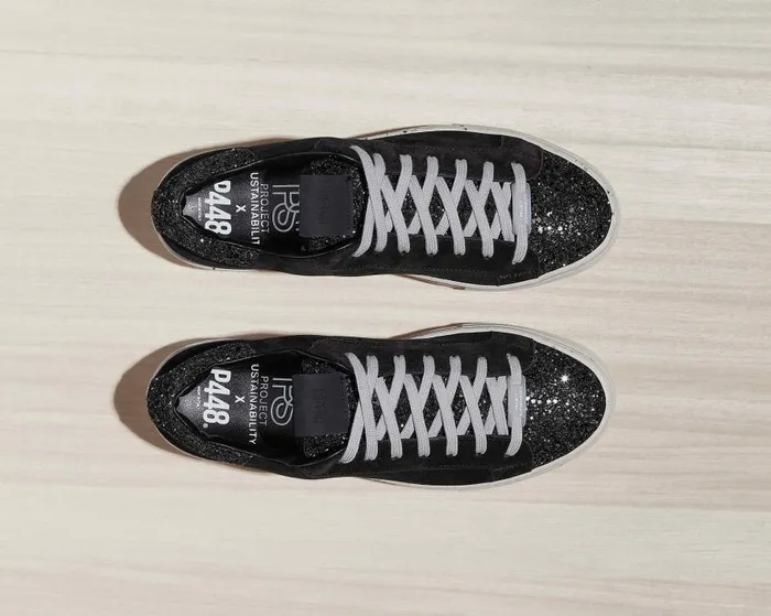 Low Tops Women P448 Thea Recycled BlackGun Low Tops Women P448 Thea Recycled BlackGun
