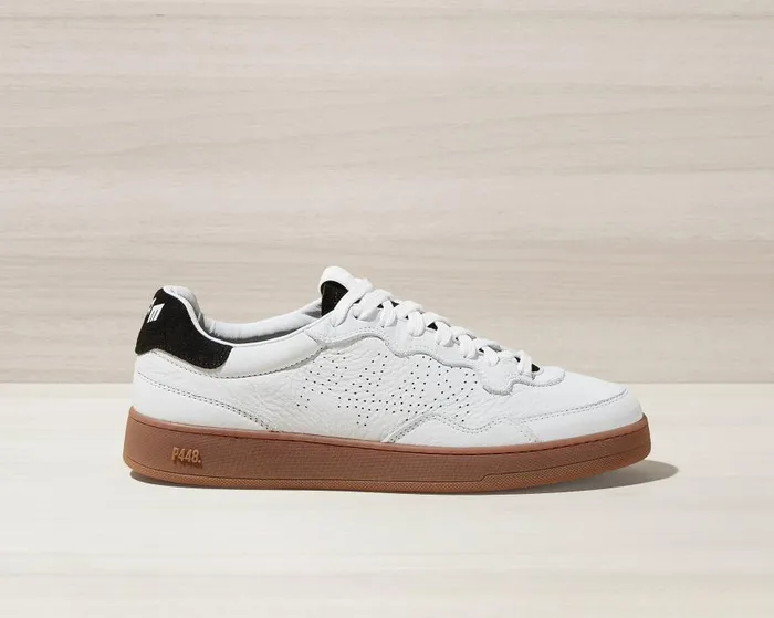 Low Tops Women P448 Yam WhiteNero