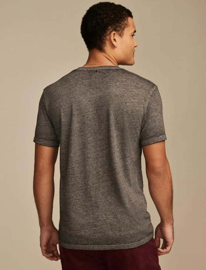 Lucky Brand Graphic Tees Men Rolling Stones Voodoo Lounge 001 Black