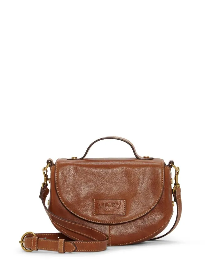 Lucky Brand Handbags Women Lynn Crossbody 2471 Cinammon Stick