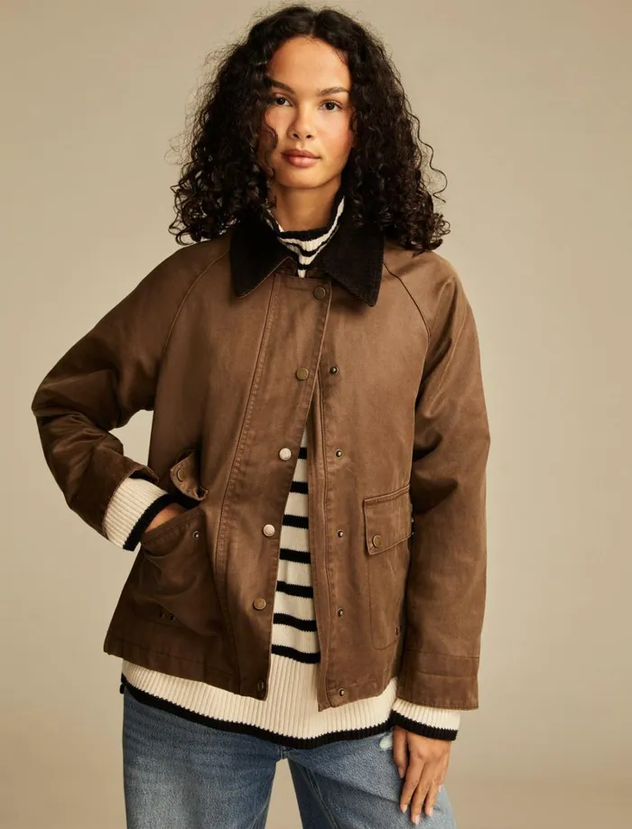 Lucky Brand Jackets and Outerwear Women Barn Jacket Brown