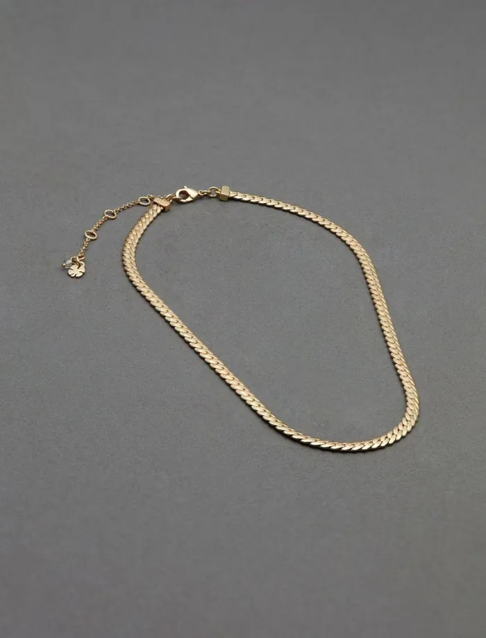 Lucky Brand Jewelry Women Classic Chain Necklace Gold