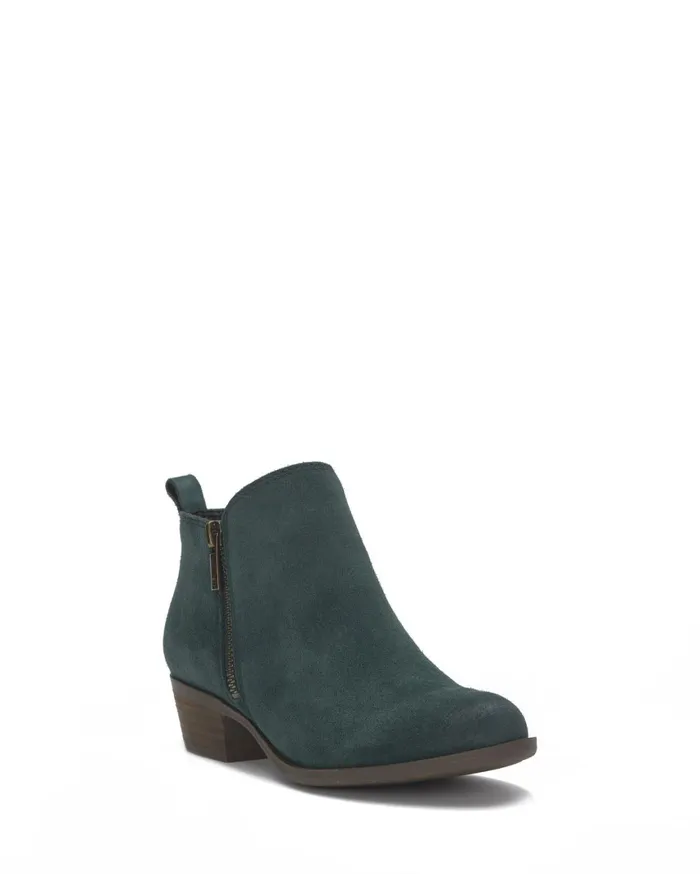 Lucky Brand Shoes Women Basel Bootie Dark Green