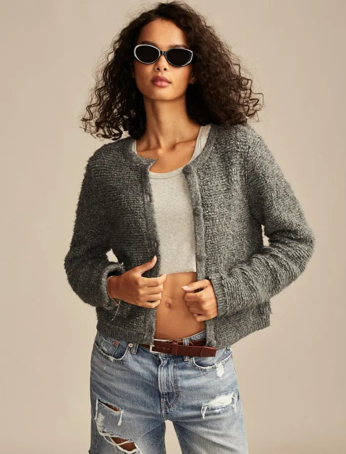Lucky Brand Sweaters and Sweatshirts Women Sweater Lady Jacket Loyal Light Ll06