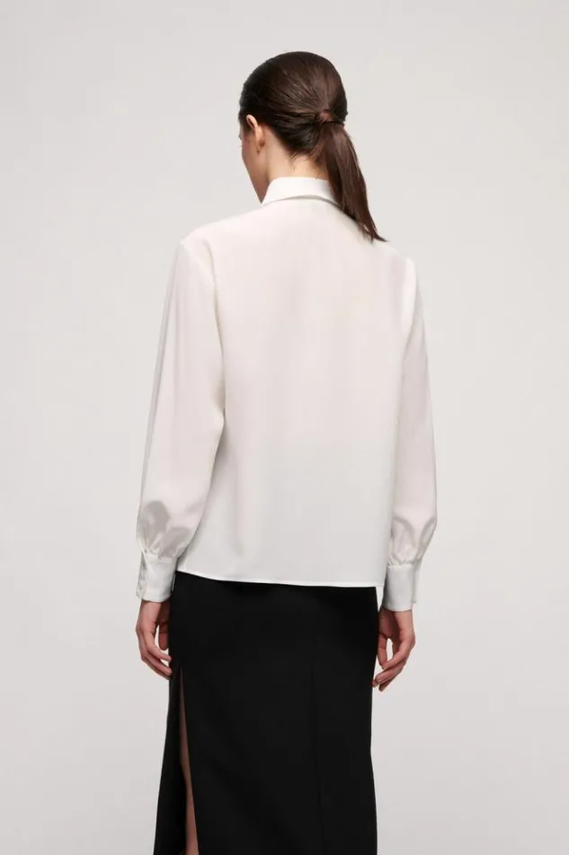 Luisa Spagnoli Blouses And Shirts Lampedusa 8211 Elegant Shirt Cream 8211 Women Luisa Spagnoli Blouses And Shirts Lampedusa 8211 Elegant Shirt Cream 8211 Women