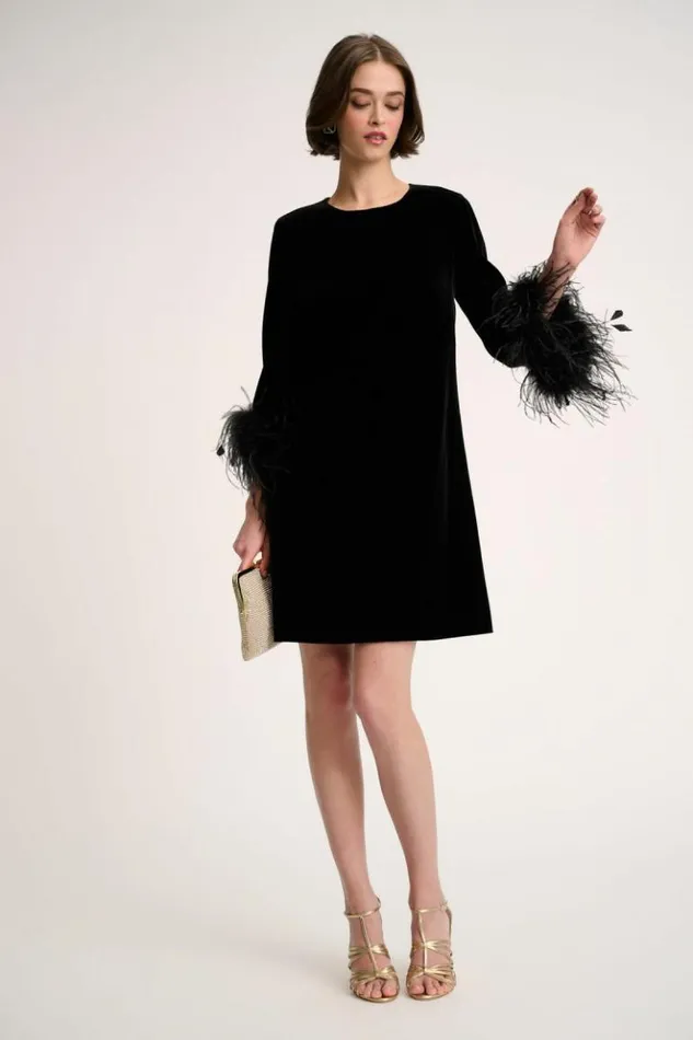 Luisa Spagnoli Formal Dresses Ghiro 8211 Elegant Dress Black 8211 Women