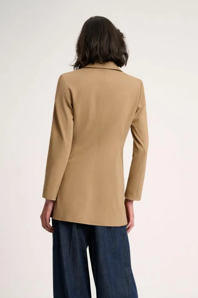Luisa Spagnoli Jackets and Blazers Spalto 8211 DoubleBreasted Jacket Camel 8211 Women Luisa Spagnoli Jackets and Blazers Spalto 8211 DoubleBreasted Jacket Camel 8211 Women