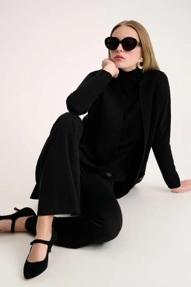 Luisa Spagnoli Knitwear Campo 8211 Cashmere Pullover Black 8211 Women