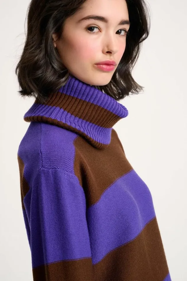 Luisa Spagnoli Knitwear Marsupio 8211 Striped Pullover 8211 Women Luisa Spagnoli Knitwear Marsupio 8211 Striped Pullover 8211 Women