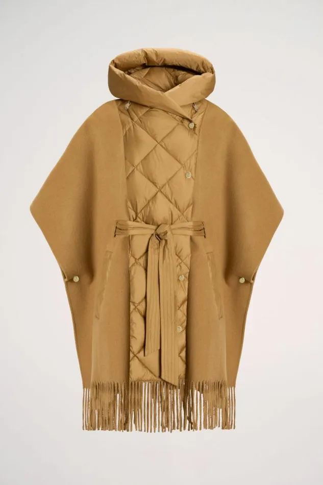 Luisa Spagnoli Outerwear Scommessa 8211 Quilted Cape 8211 Women Luisa Spagnoli Outerwear Scommessa 8211 Quilted Cape 8211 Women