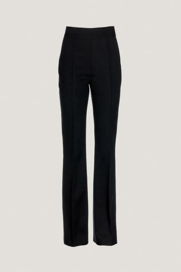 Luisa Spagnoli Pants Modit 8211 Wool Trousers Black 8211 Women Luisa Spagnoli Pants Modit 8211 Wool Trousers Black 8211 Women