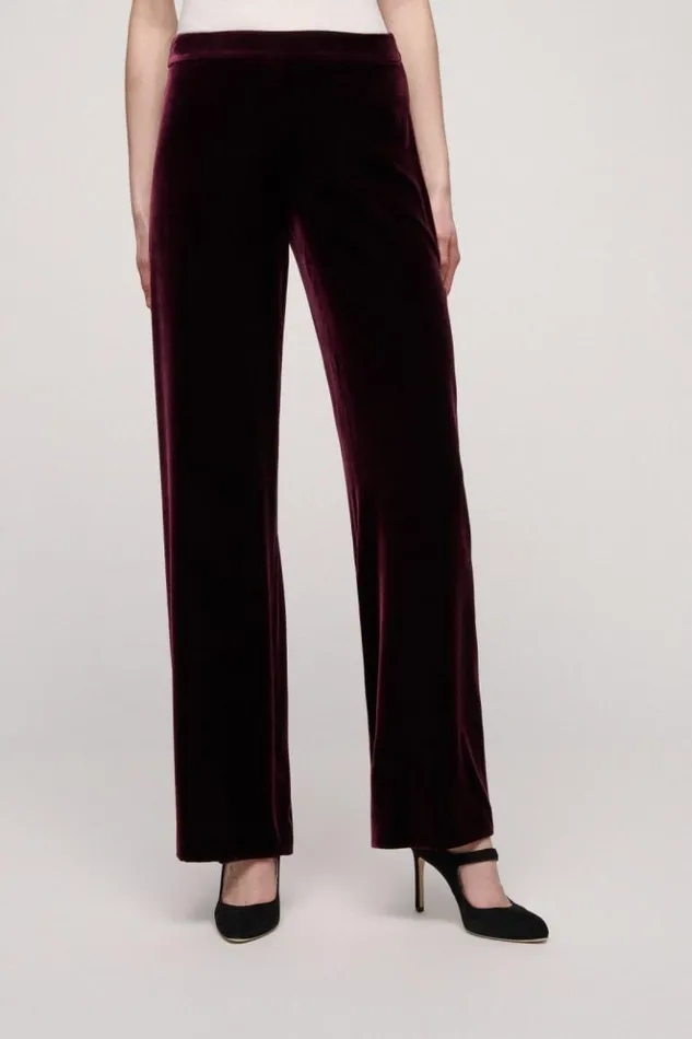 Luisa Spagnoli Pants Omologo 8211 Classic Trousers Eggplant 8211 Women