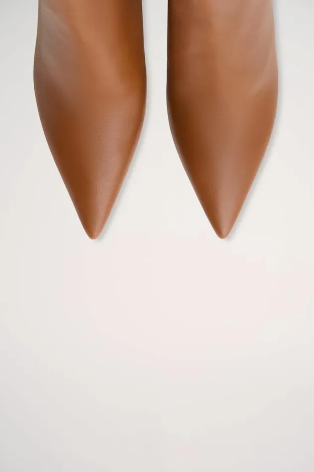 Luisa Spagnoli Shoes And Accessories Unicorno 8211 Leather Ankle Boots Almond 8211 Women Luisa Spagnoli Shoes And Accessories Unicorno 8211 Leather Ankle Boots Almond 8211 Women