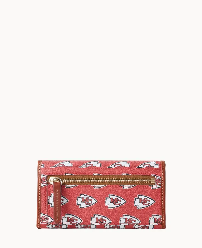 ManWoman NFL Chiefs Continental Clutch Chiefs Dooney and Bourke Wallets ManWoman NFL Chiefs Continental Clutch Chiefs Dooney and Bourke Wallets