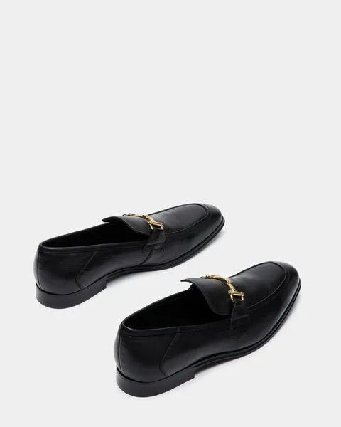 Men039s ARCHEE BLACK LEATHER Black Leather Steve Madden Loafers Men039s ARCHEE BLACK LEATHER Black Leather Steve Madden Loafers