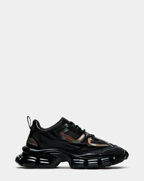 Men039s QUANTUM BLACK Black Steve Madden Sneakers