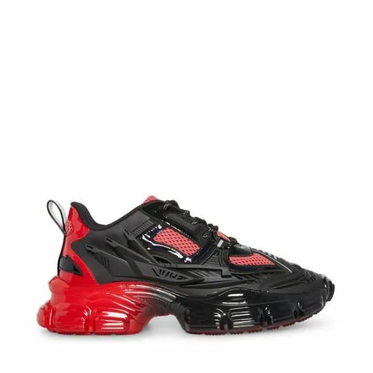 Men039s QUANTUM BLACKRED Blackred Steve Madden Sneakers