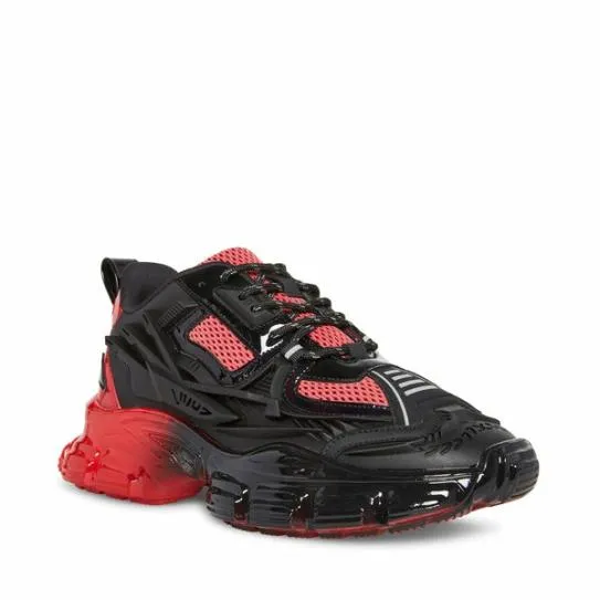 Men039s QUANTUM BLACKRED Blackred Steve Madden Sneakers Men039s QUANTUM BLACKRED Blackred Steve Madden Sneakers