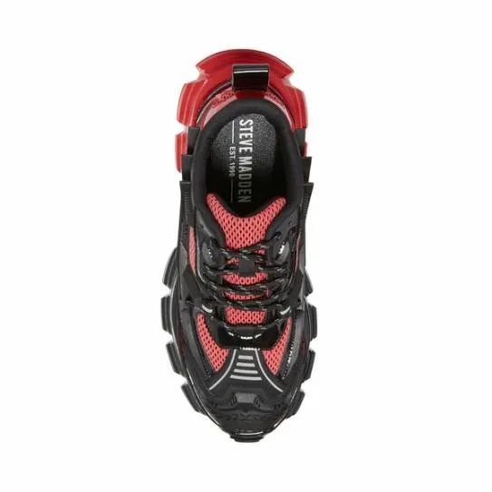 Men039s QUANTUM BLACKRED Blackred Steve Madden Sneakers Men039s QUANTUM BLACKRED Blackred Steve Madden Sneakers