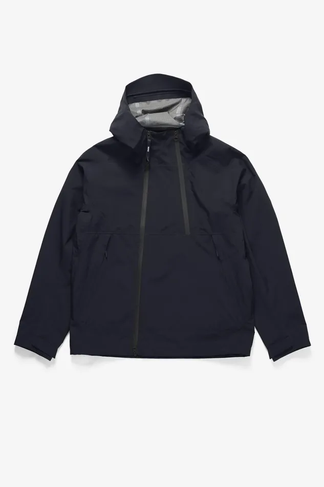 Men 3L Waterproof Shell Jacket Dark Navy Norse Projects Outerwear