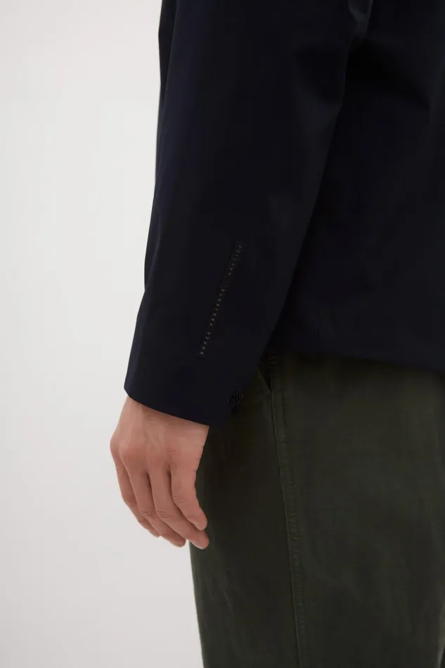 Men 3L Waterproof Shell Jacket Dark Navy Norse Projects Outerwear