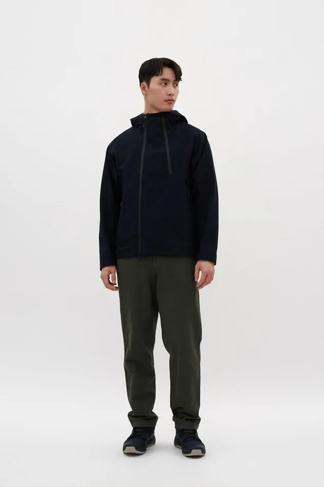 Men 3L Waterproof Shell Jacket Dark Navy Norse Projects Outerwear