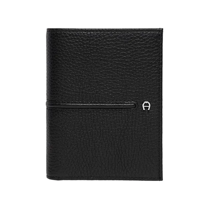 Men Aigner Wallets Basics Combination Wallet Upright