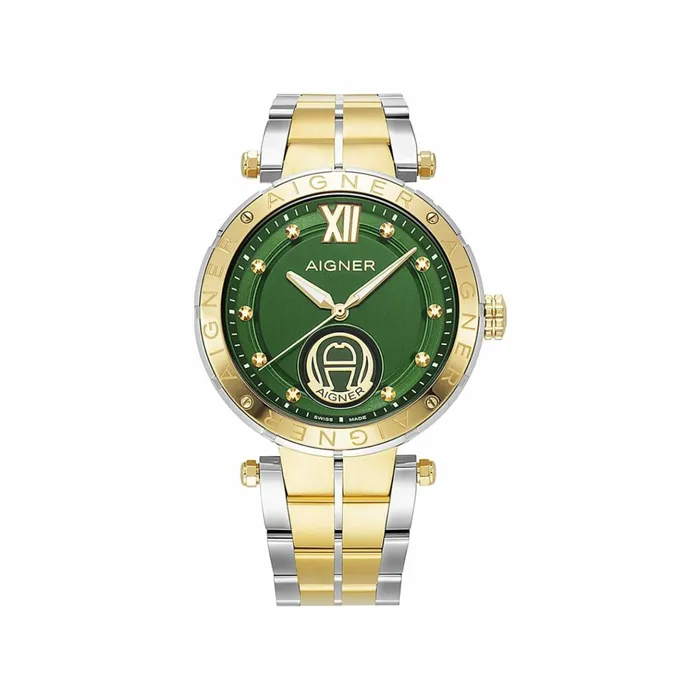 Men Aigner Watches Watch Vigevano Silver Gold