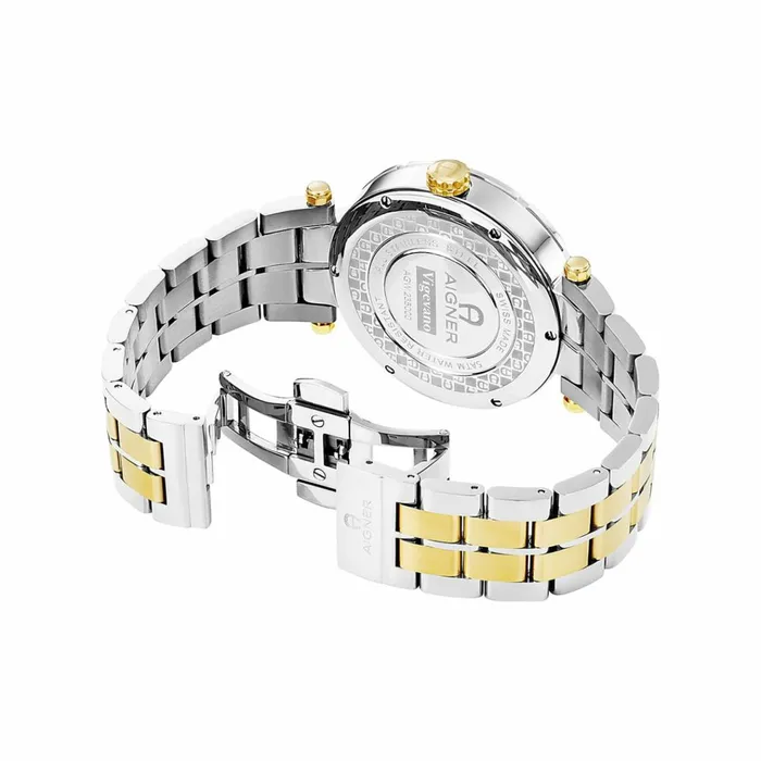 Men Aigner Watches Watch Vigevano Silver Gold Men Aigner Watches Watch Vigevano Silver Gold