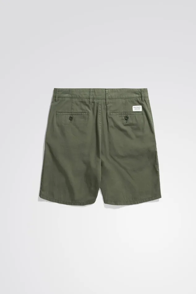 Men Aros Regular Light Shorts Spruce Green Norse Projects Shorts