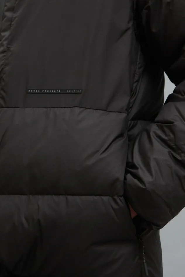 Men Asger Pertex Quantum Down Jacket Black Norse Projects Outerwear