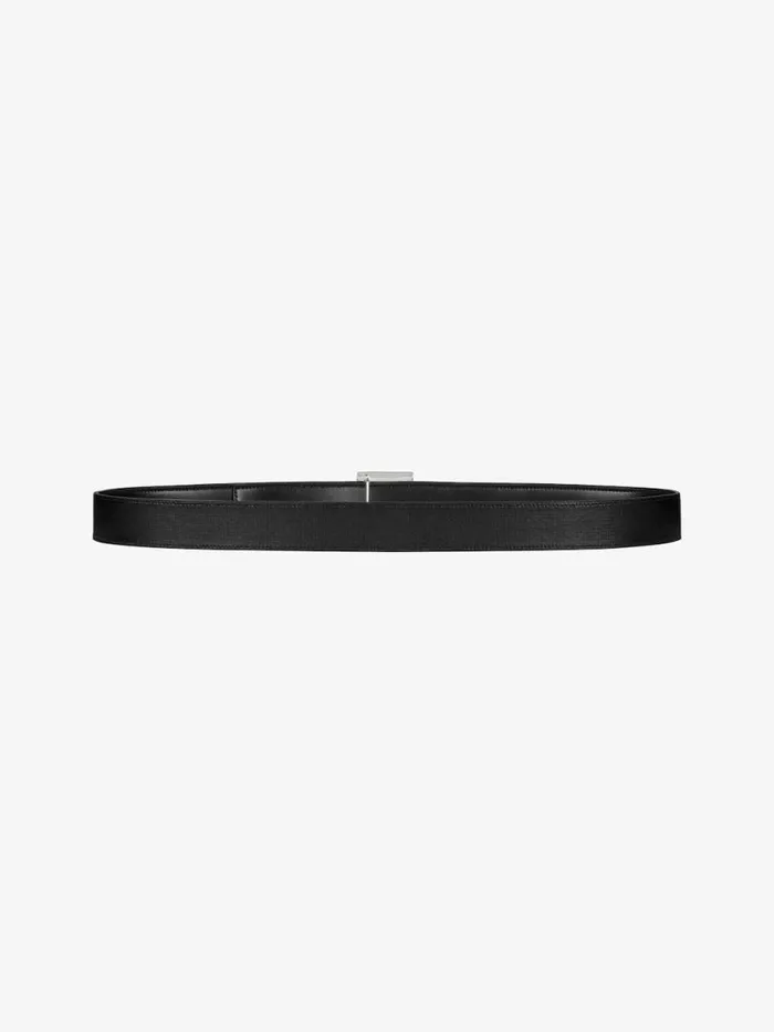 Men Belts Givenchy 4G Reversible Belt In 4G Classic Leather Black Men Belts Givenchy 4G Reversible Belt In 4G Classic Leather Black